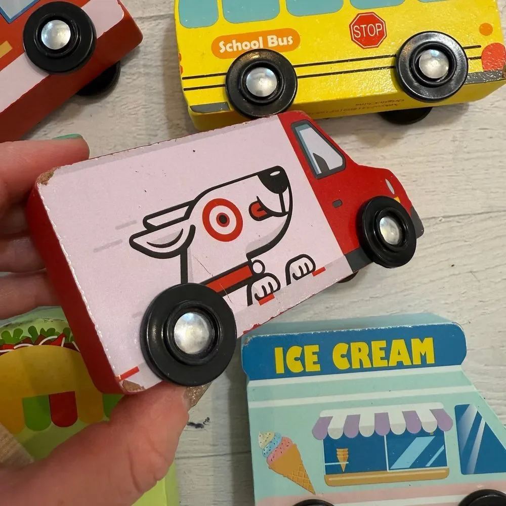 Target wooden toy